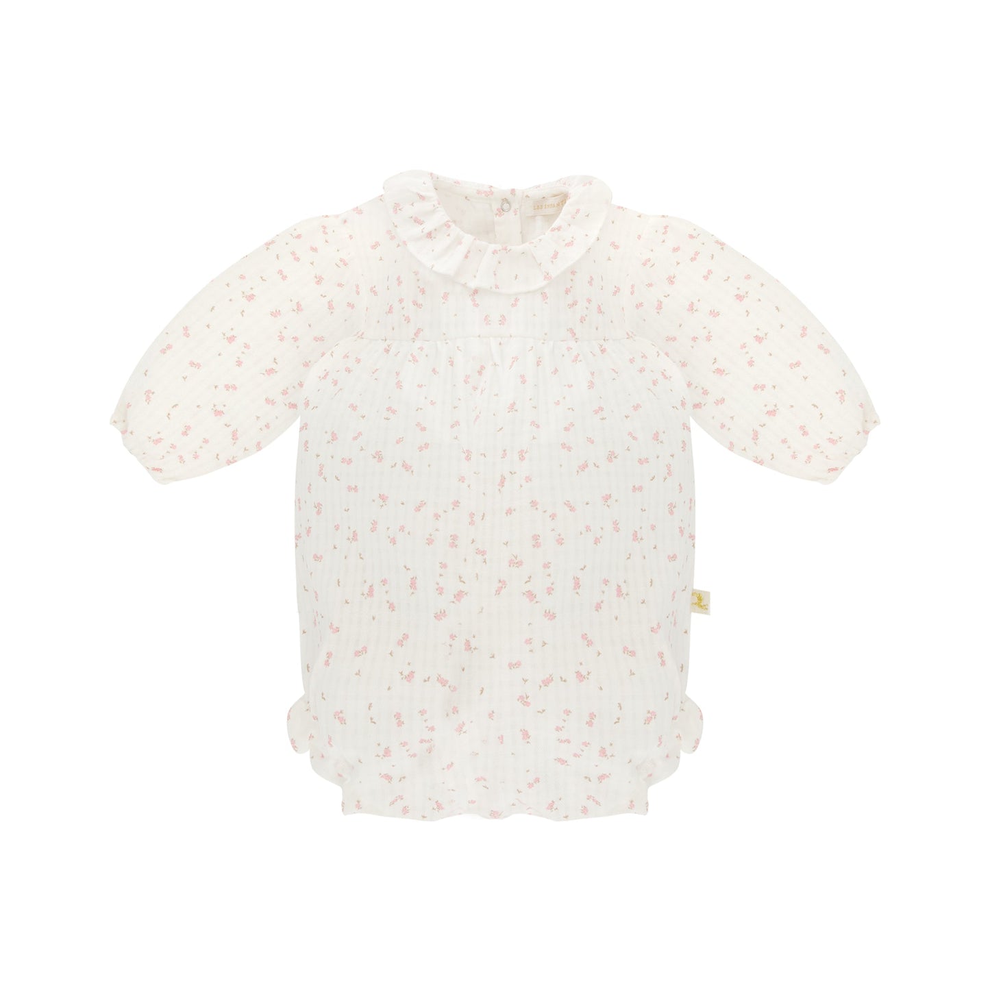 Barboteuse Calao Laurier Rose Les Enfantines