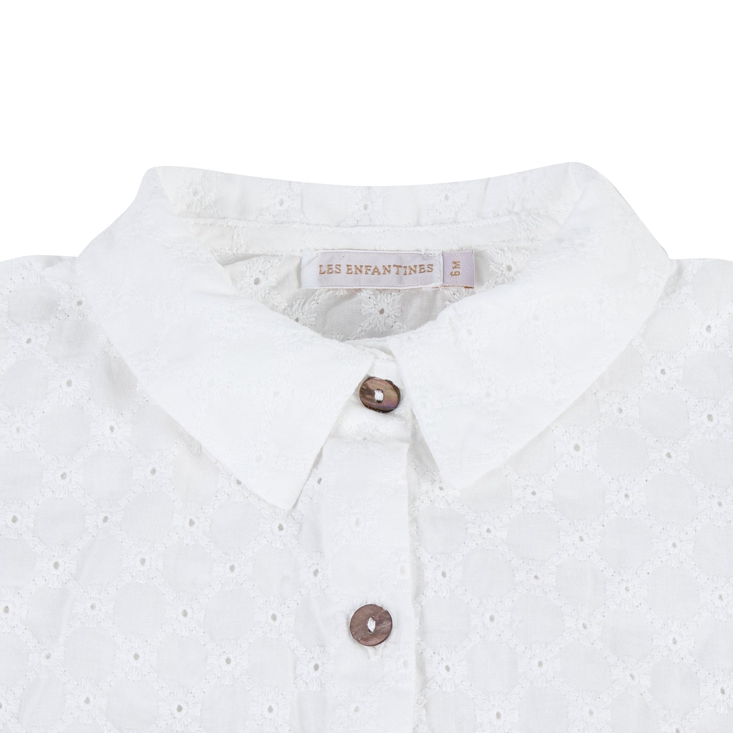 Barboteuse Calao Damier blanc Les Enfantines