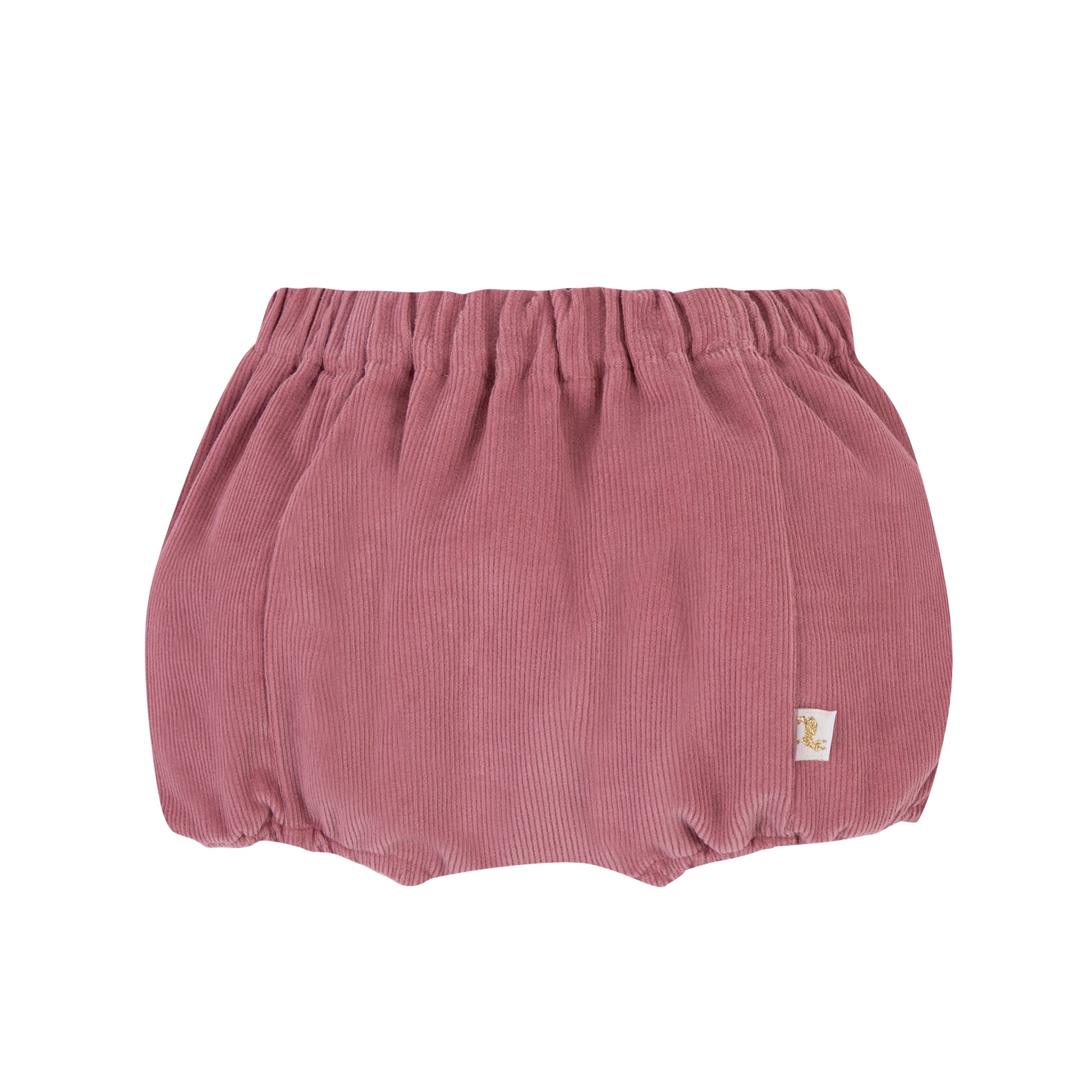 Bloomer Hérisson velours vieux rose Les Enfantines