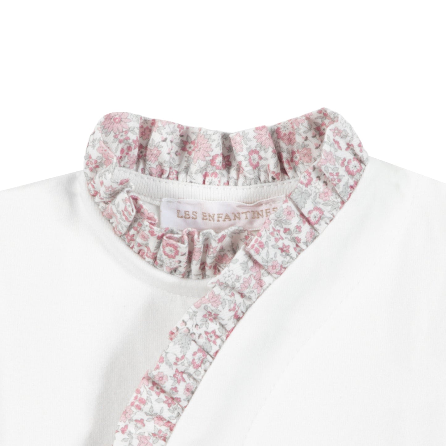 Body Cigogne Jersey blanc casse Les Enfantines