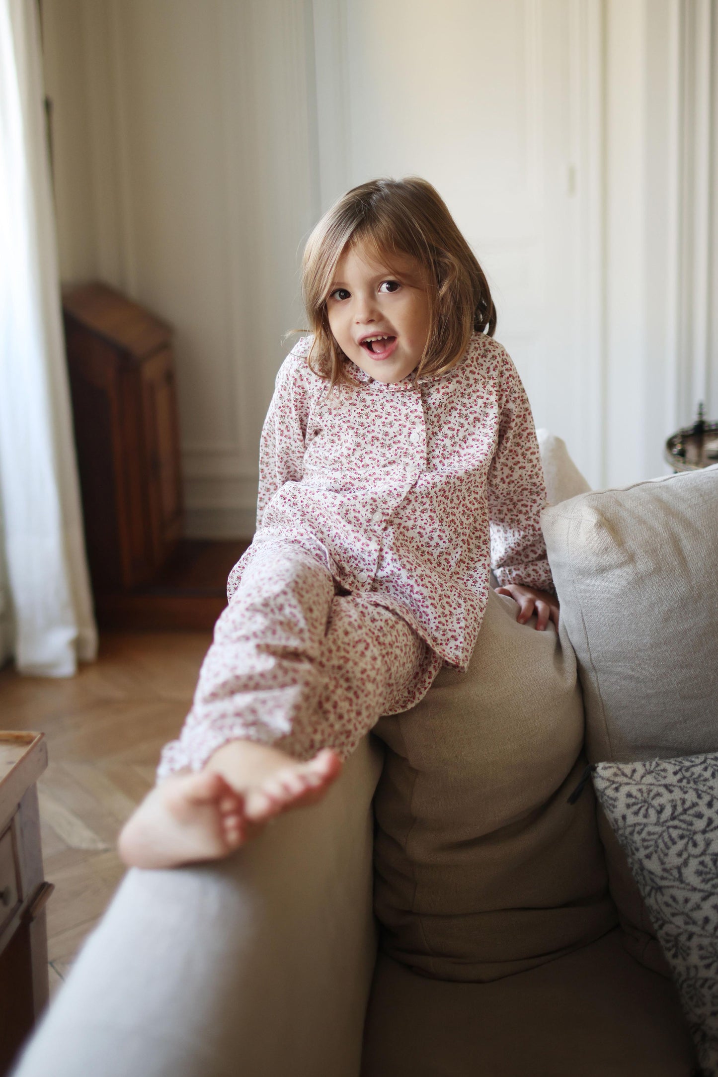 Pyjama Lionne fushia les enfantines