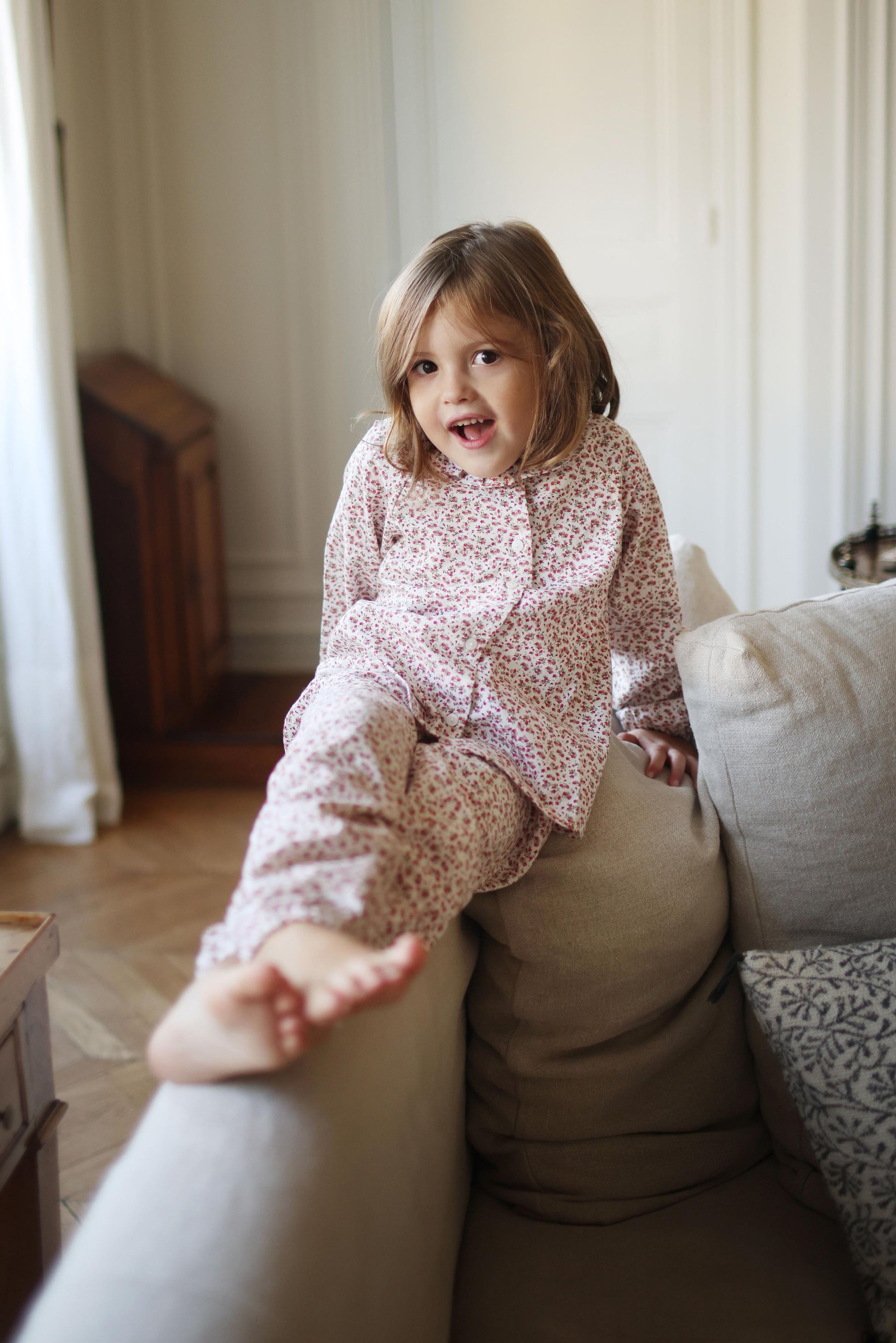 Pyjama Lionne fushia les enfantines