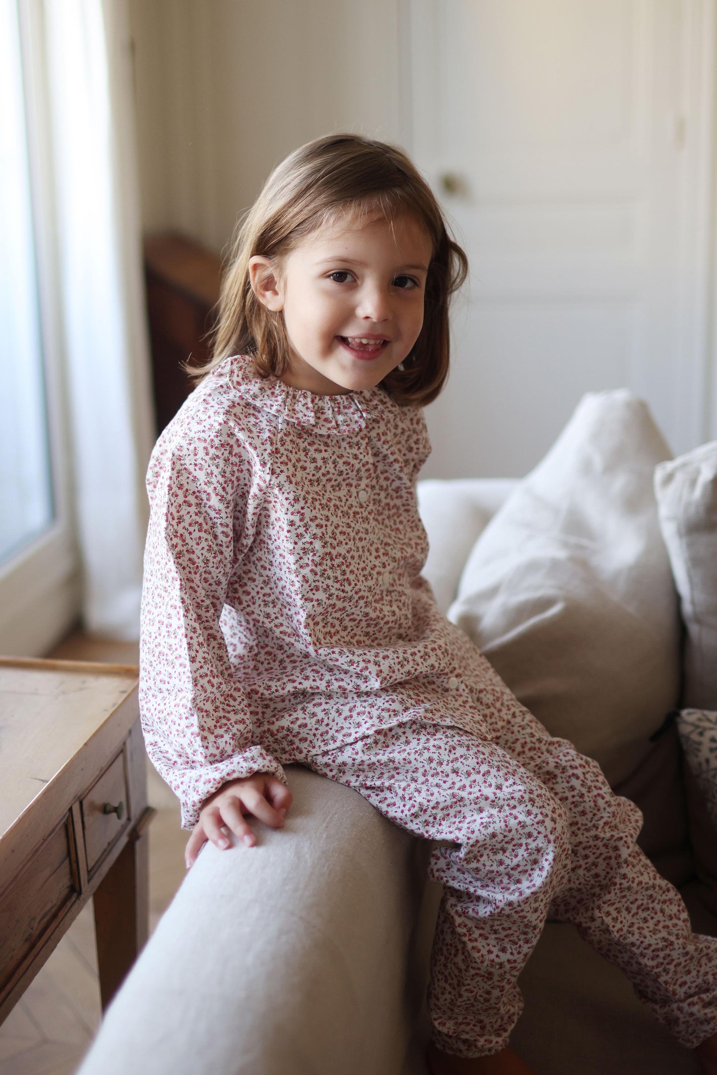 Pyjama Lionne fushia les enfantines