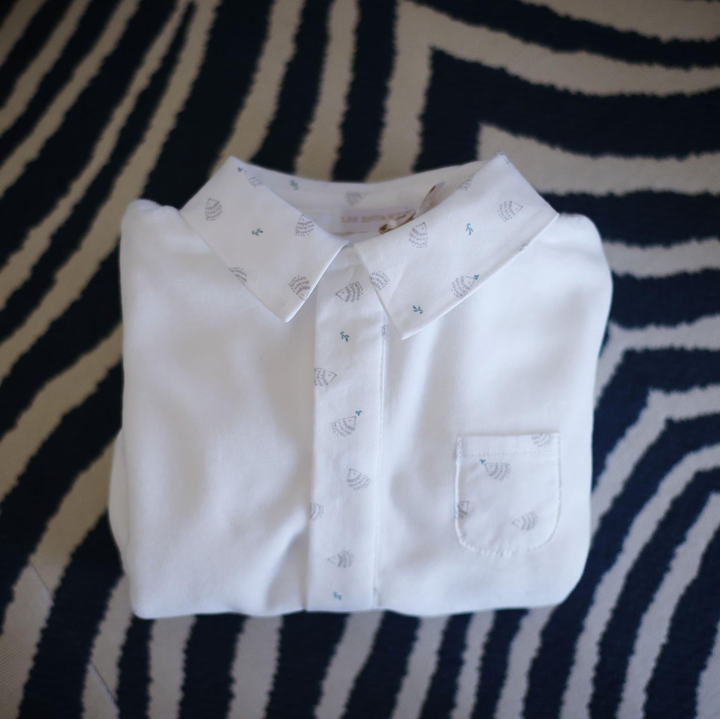 Pyjama Elephant Velours Hérissons les enfantines