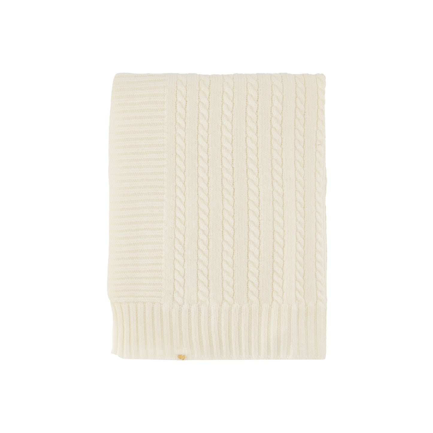Couverture Marmotte Blanc eclatant Les Enfantines