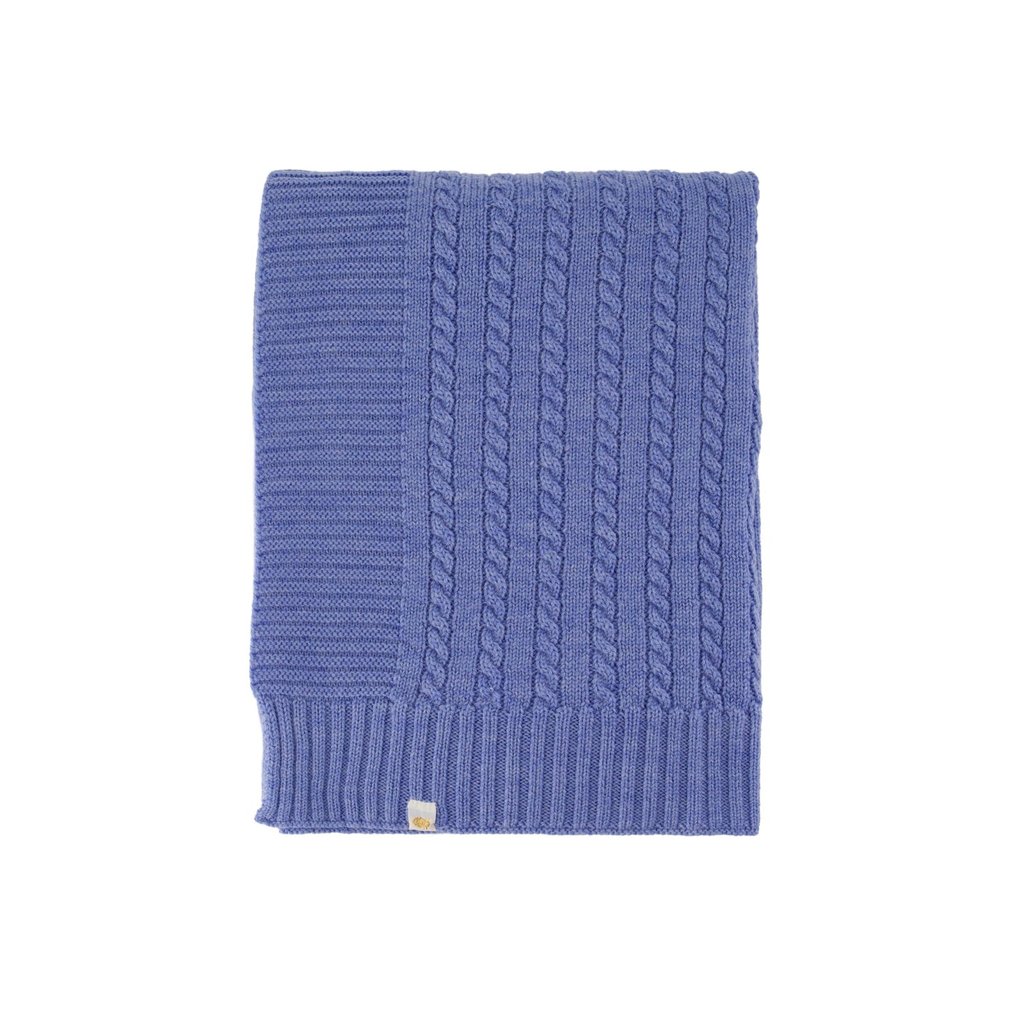 Couverture Marmotte Bleu Nuage Les Enfantines