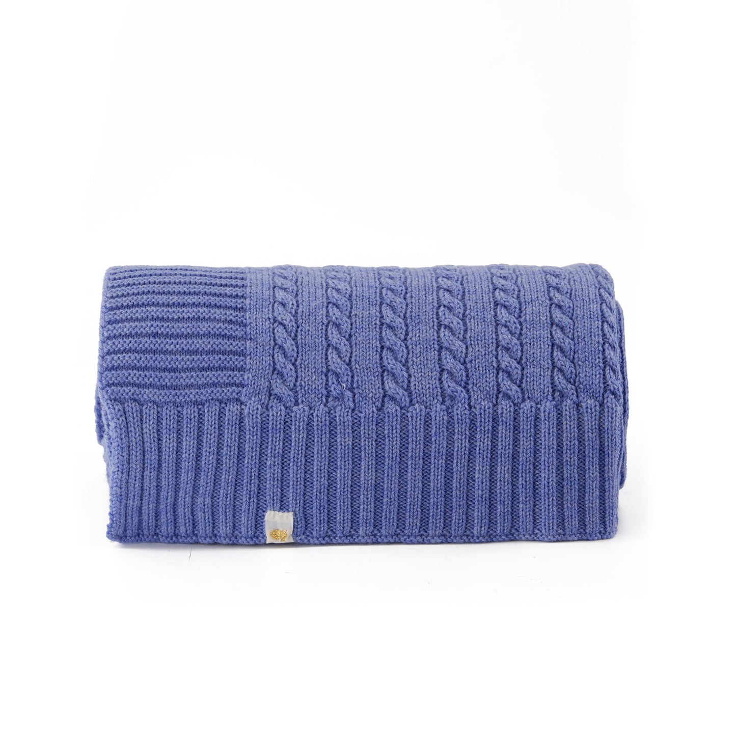 Couverture Marmotte Bleu Nuage Les Enfantines