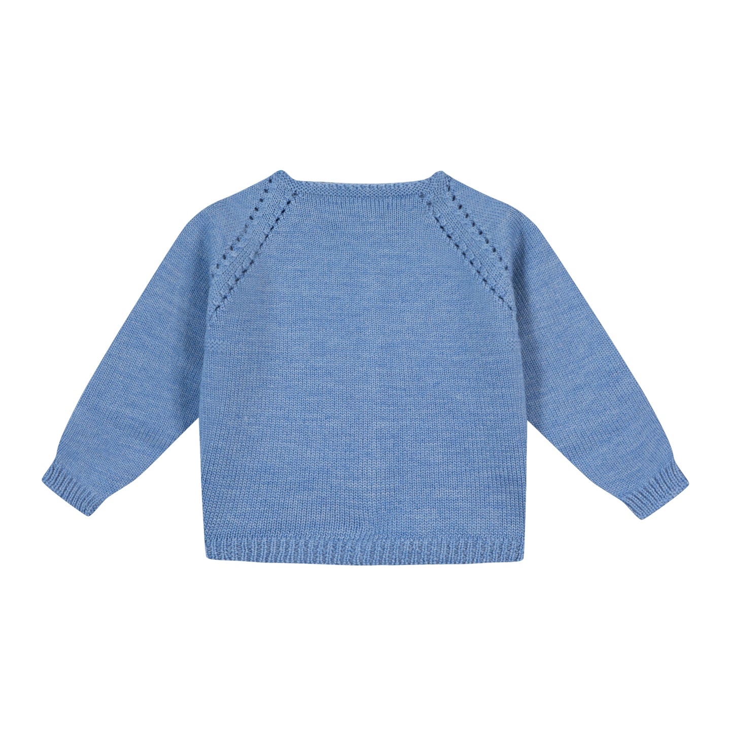 Cardigan chevreuil bleu nuage