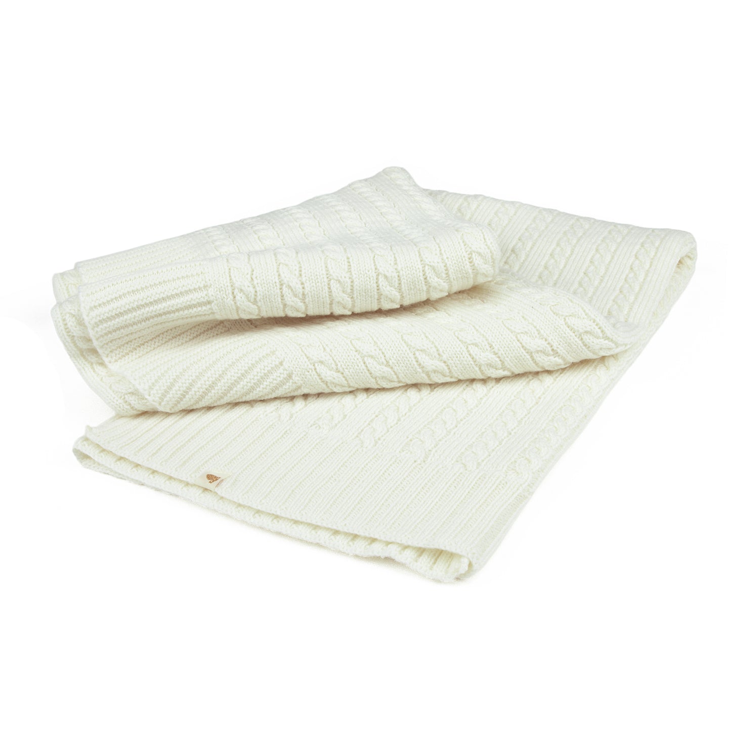 Couverture Marmotte Blanc eclatant
