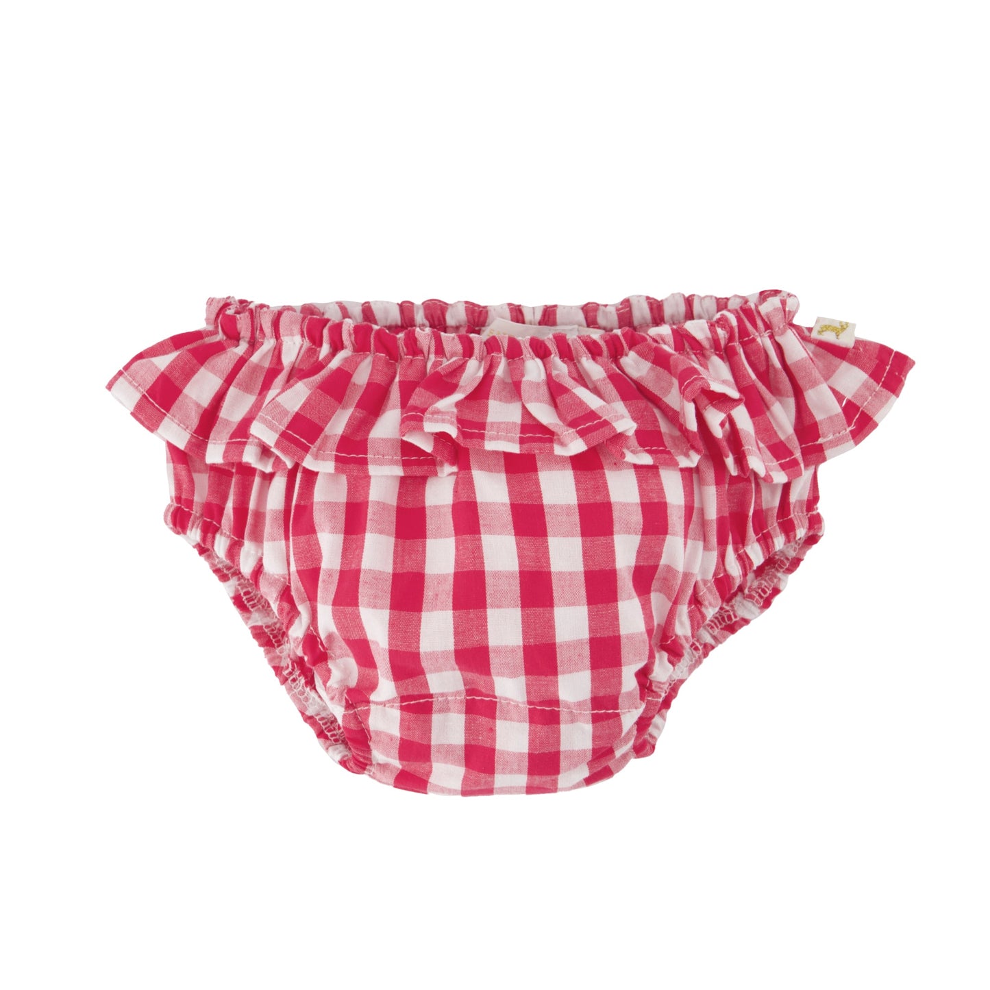 Culotte Méduse Vichy Framboise les enfantines