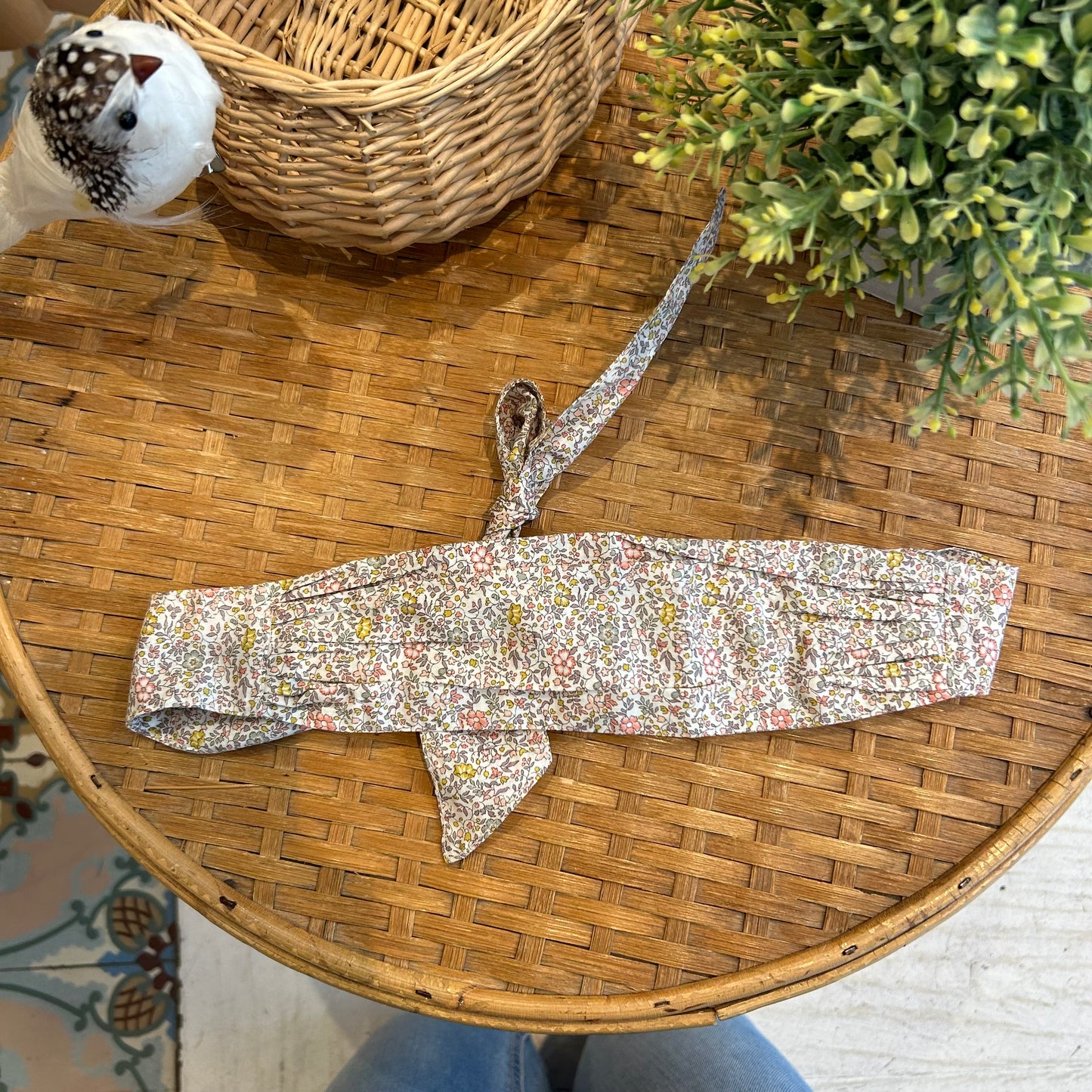 Ceinture amovible alouette pink liberty Les Enfantines