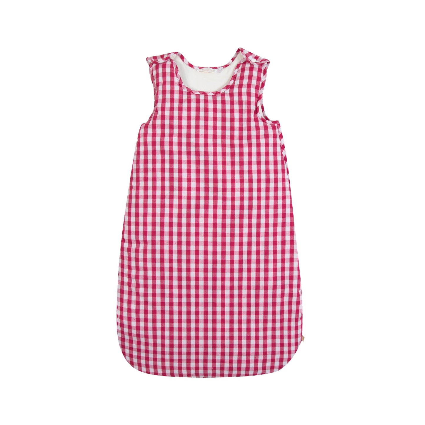 Gigoteuse Vichy framboise Les Enfantines