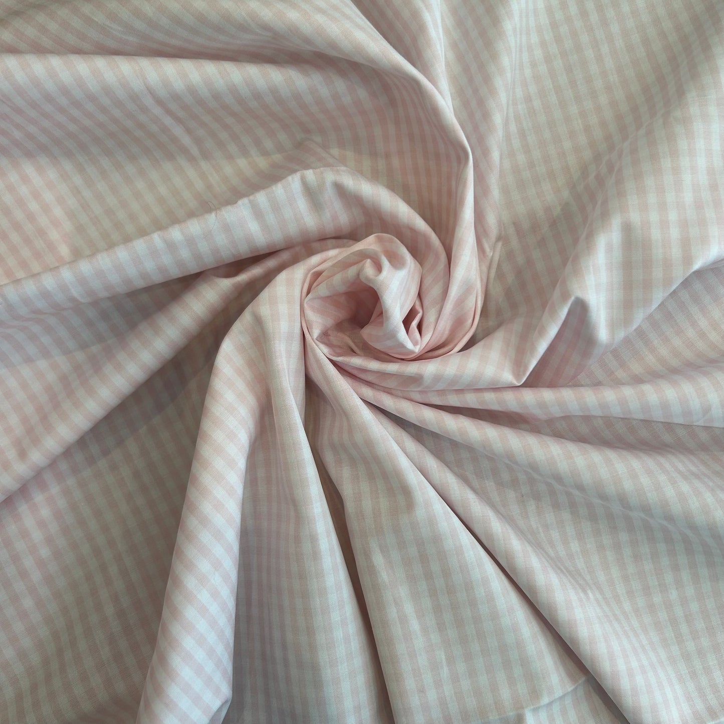 Tissu Vichy rose les enfantines