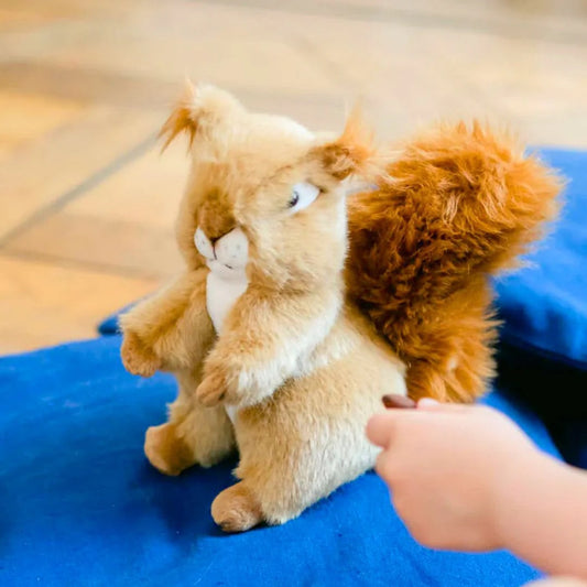 Peluche Écureuil Léo Les Enfantines