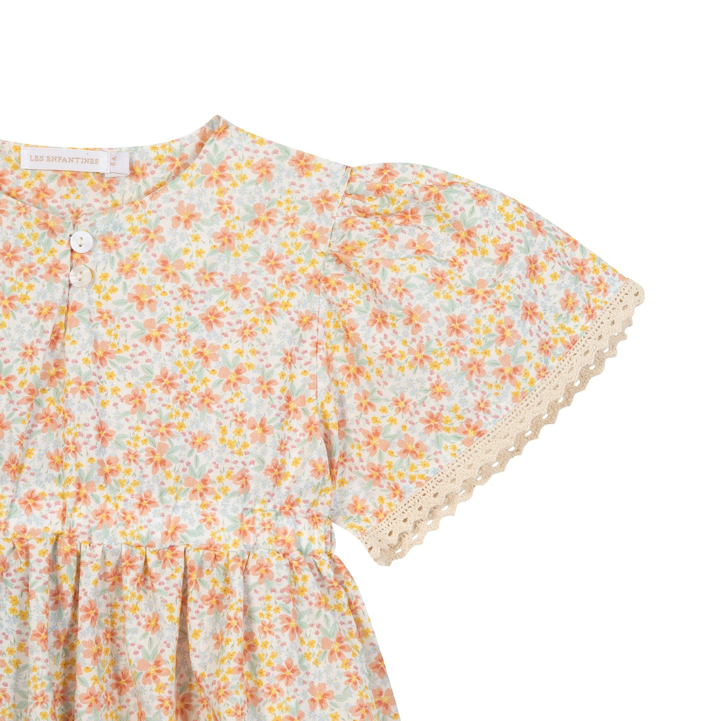 Robe Flamant Orange sanguine Les Enfantines