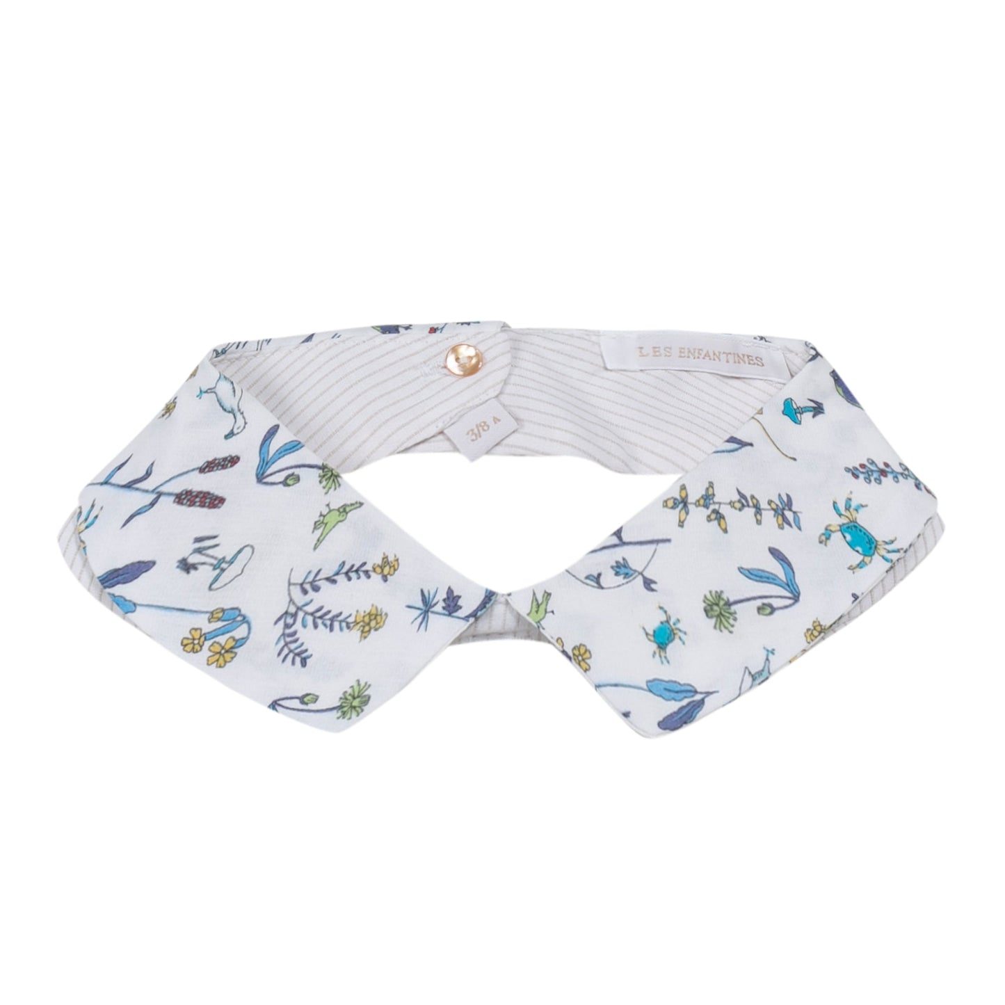 Col Léon blue Liberty Champi Les Enfantines