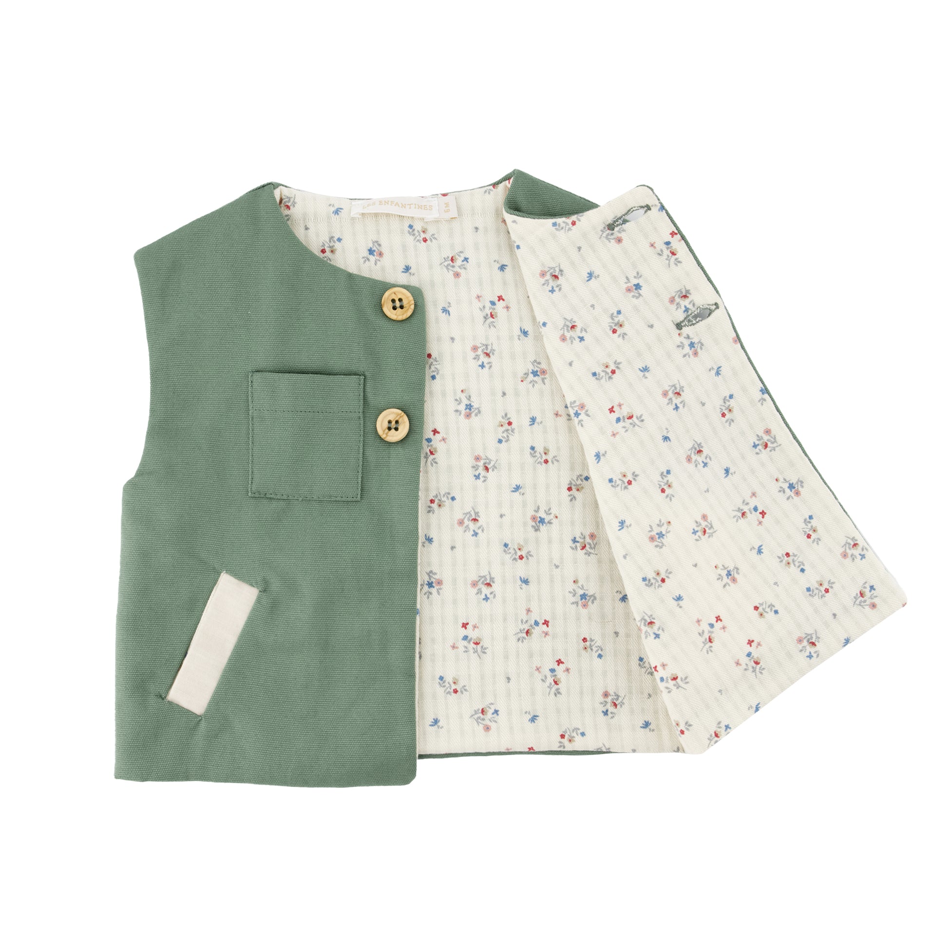 Veste tortue forêt Les Enfantines