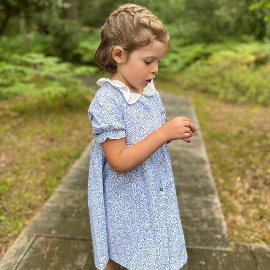 Robe coquerelle bouton d'or Les Enfantines