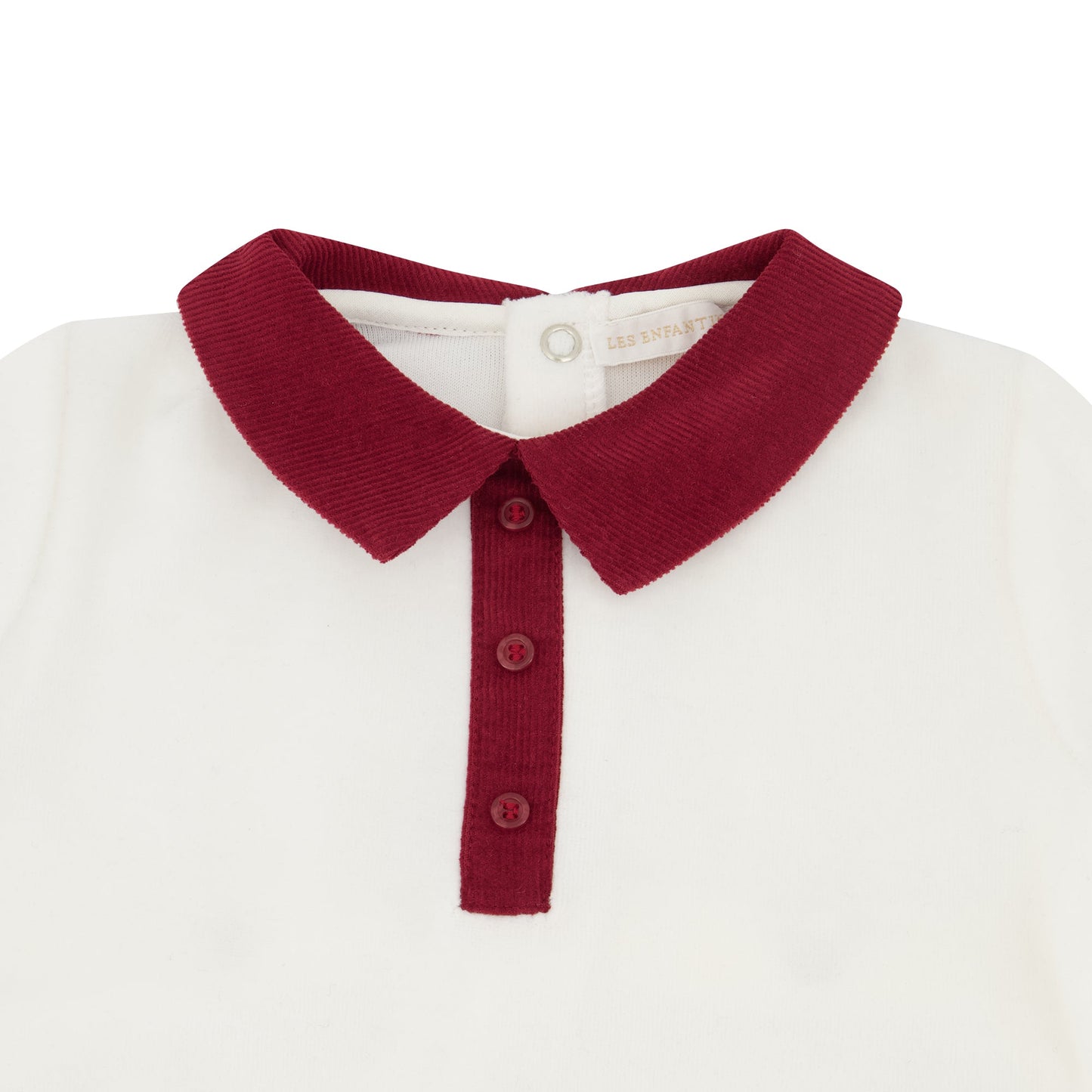 Pyjama loup vichy pivoine les enfantines