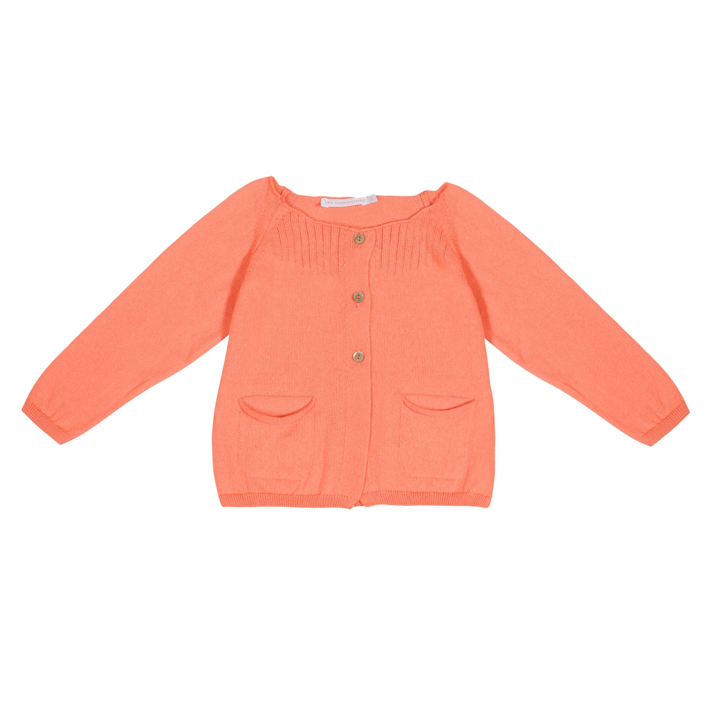 Cardigan puce abricot les enfantines
