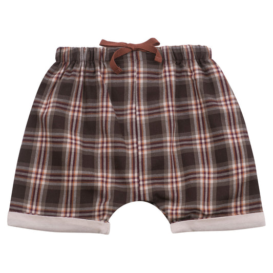 Short mixte carreaux écossais Les Enfantines