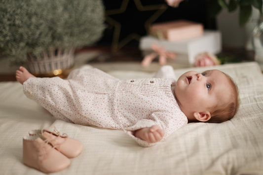 Plaid Rayures cuivrées Les Enfantines