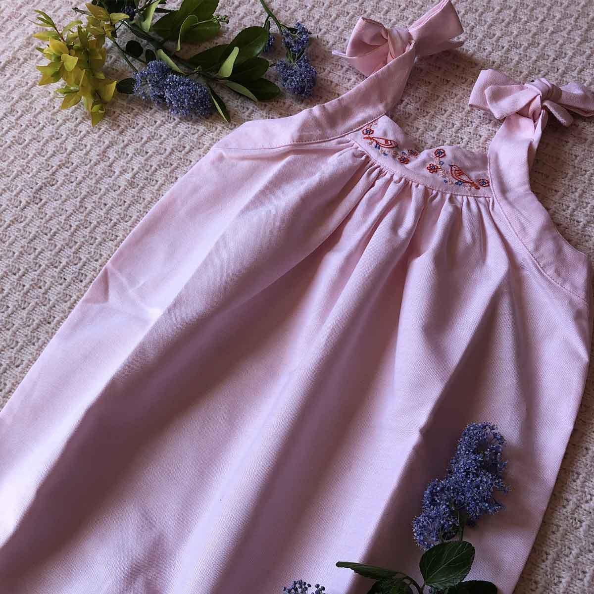 Barboteuse Anémone Rose les enfantines