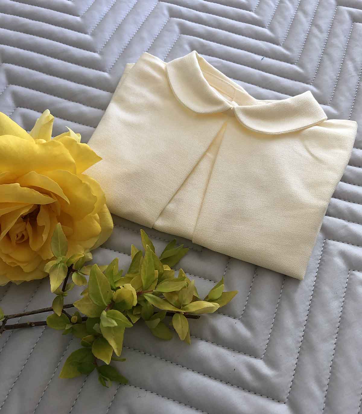 Blouse Calao Oxford jaune Les Enfantines