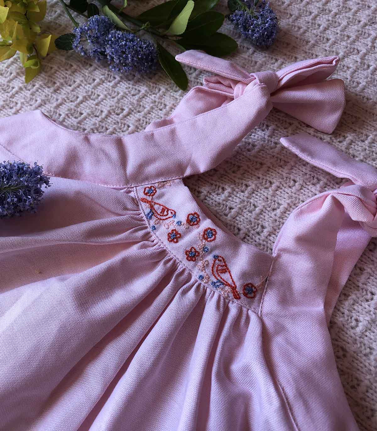 Top Anémone rose Bonbon Les Enfantines