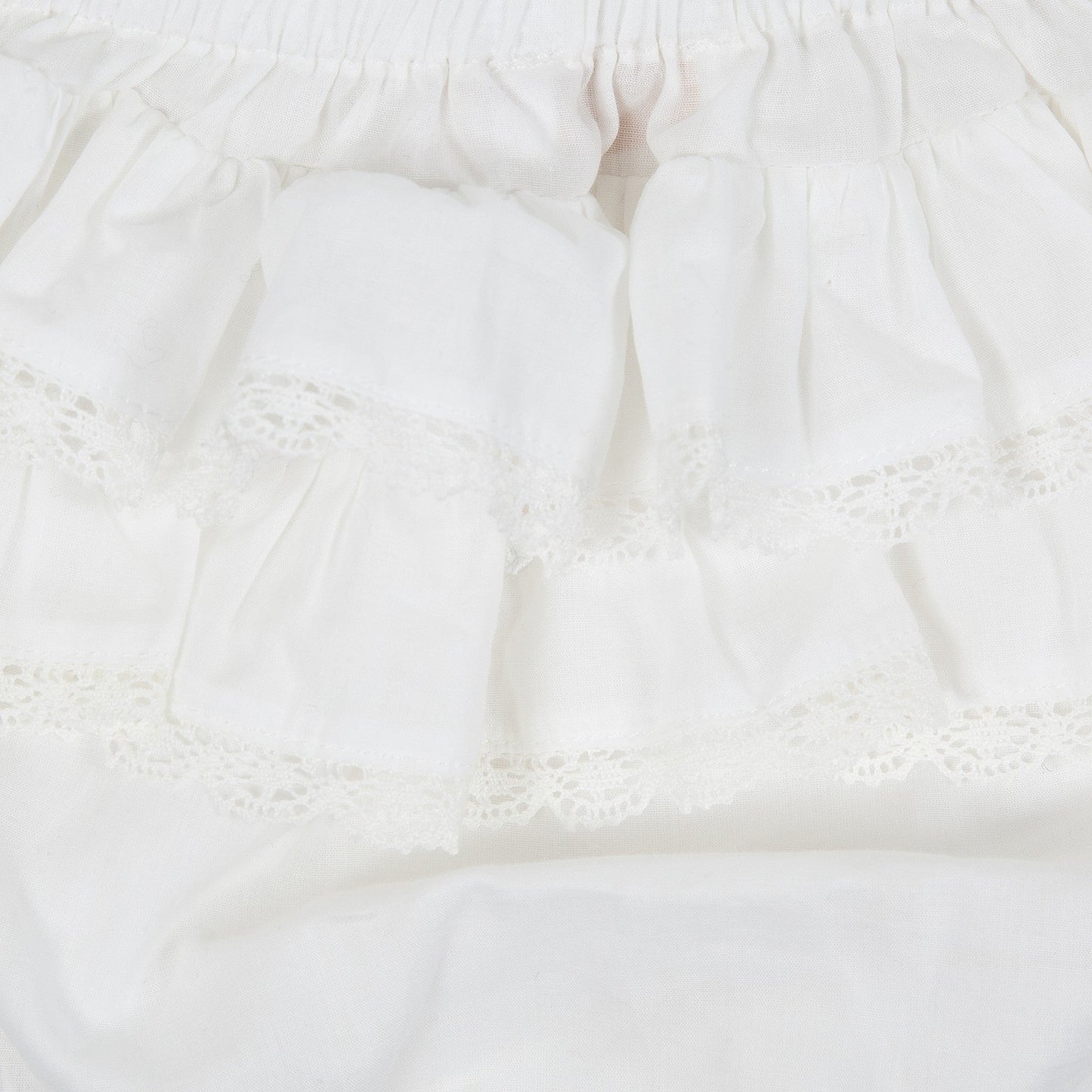 Bloomer Aigrette dentelle et voile nuage Les Enfantines