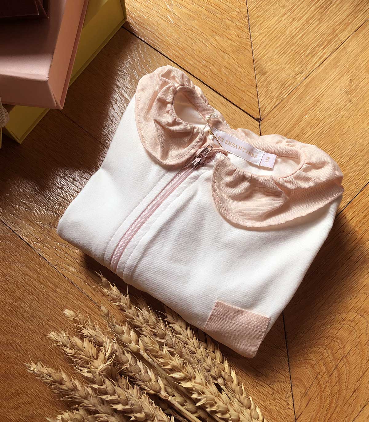 Pyjama Chevreuil Rose Pâle Les Enfantines