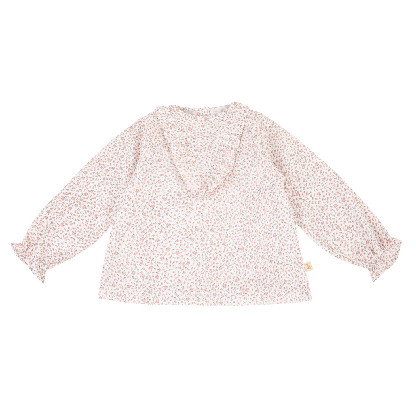 Blouse Licorne oeillets roses Les Enfantines