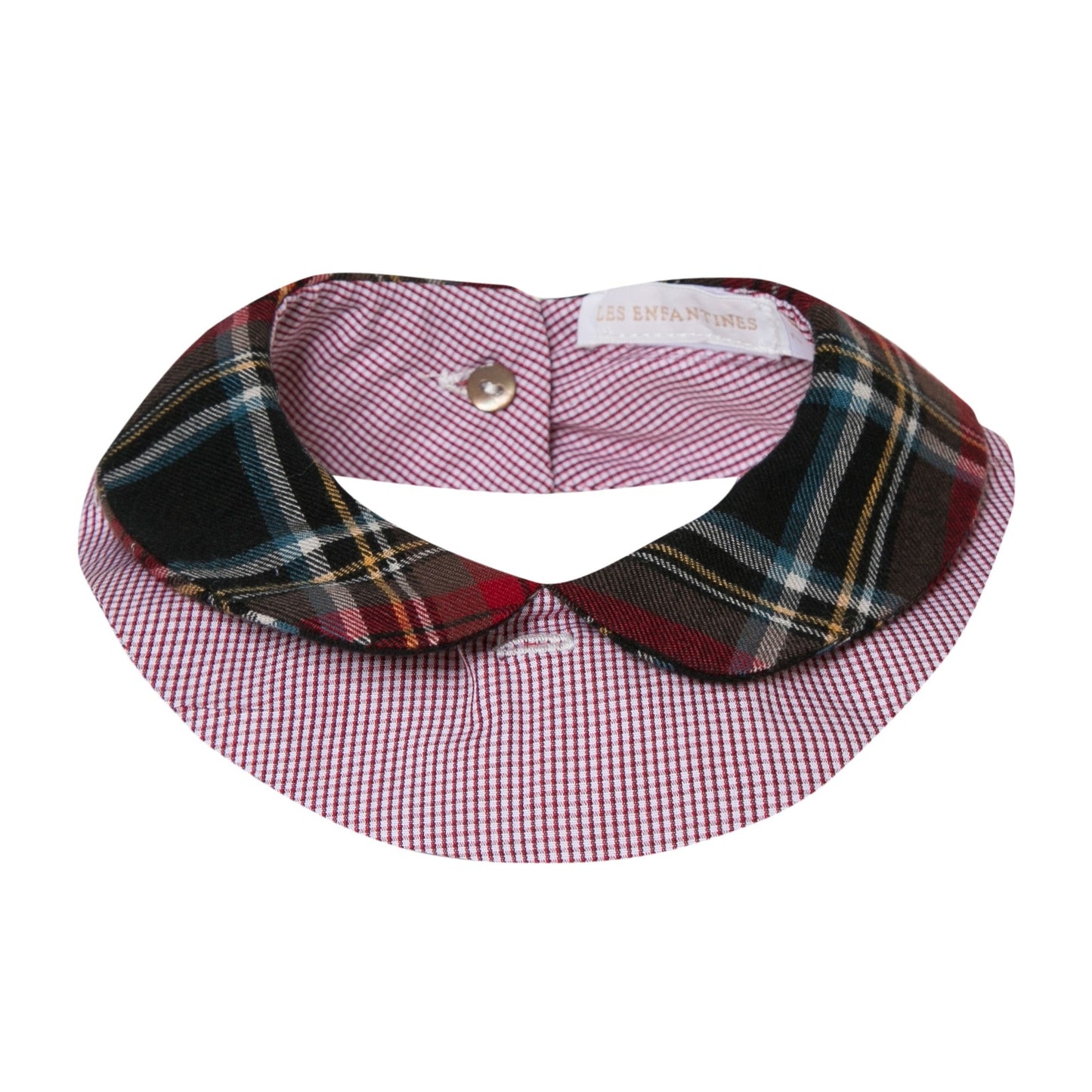 Col Claudine Tartan Les Enfantines