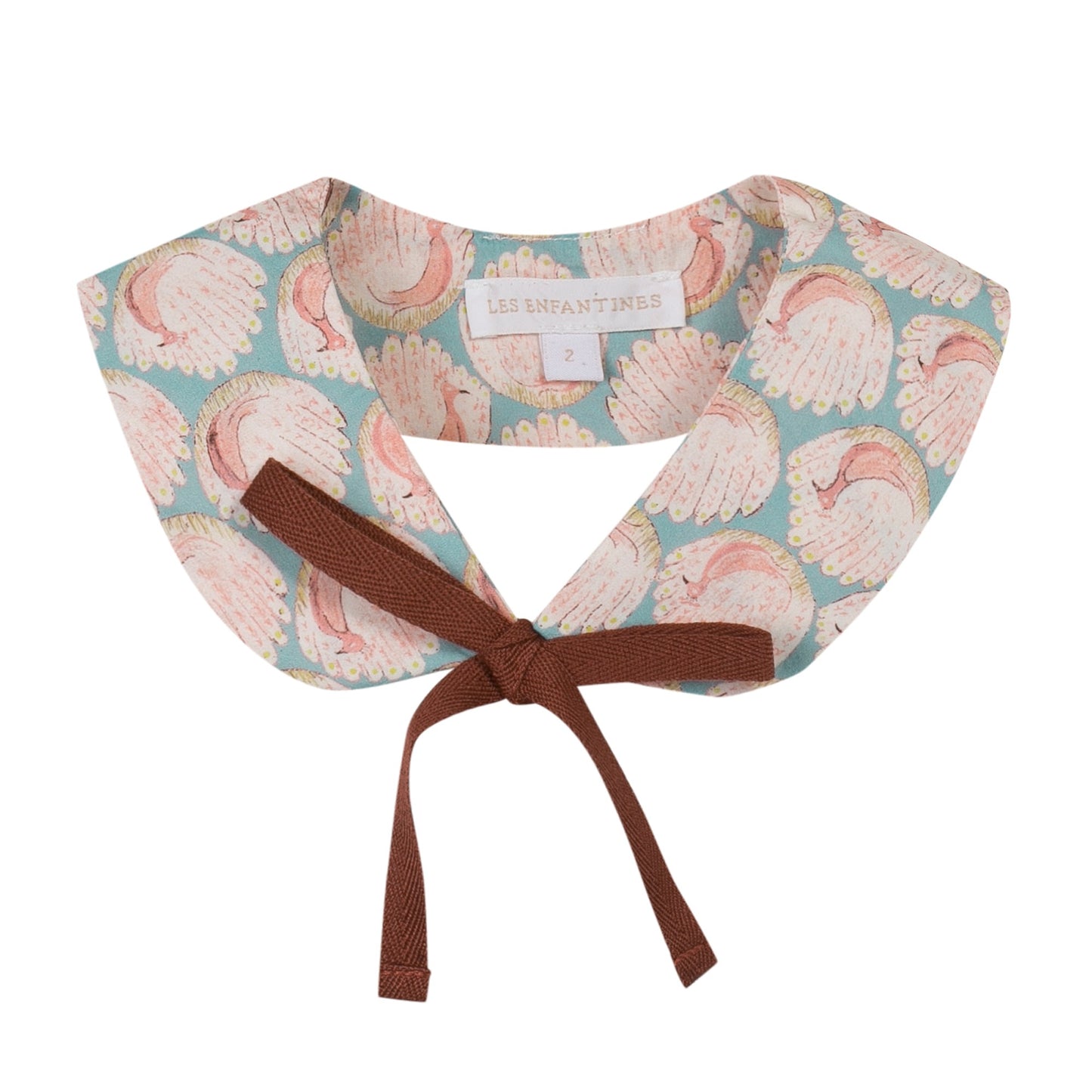 Col colette Liberty paon les enfantines