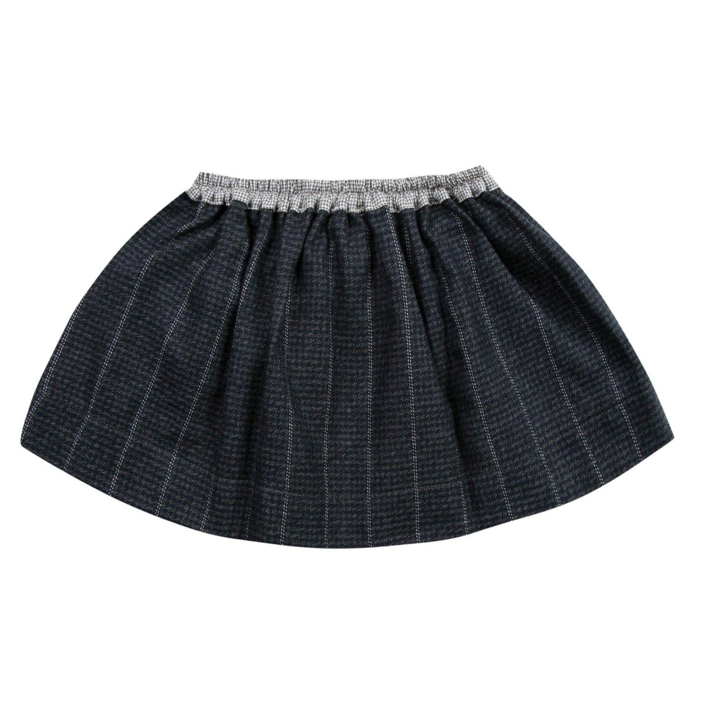 Jupe flanelle bleu marine Les Enfantines