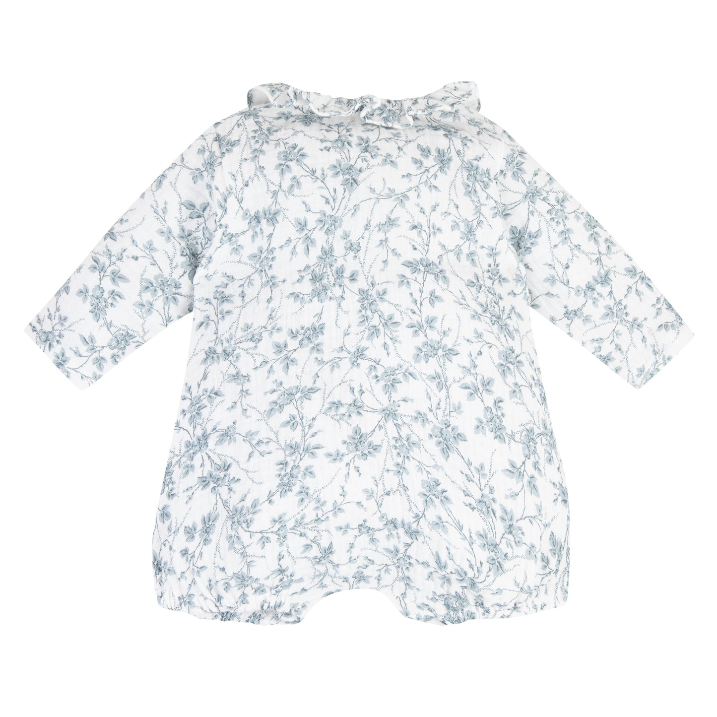 Barboteuse calao gaze feuillage Les Enfantines
