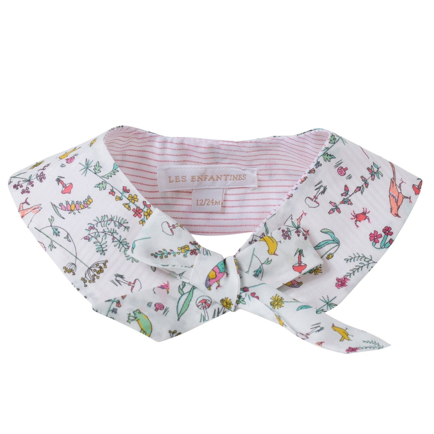 Col Colette pink liberty champi Les Enfantines