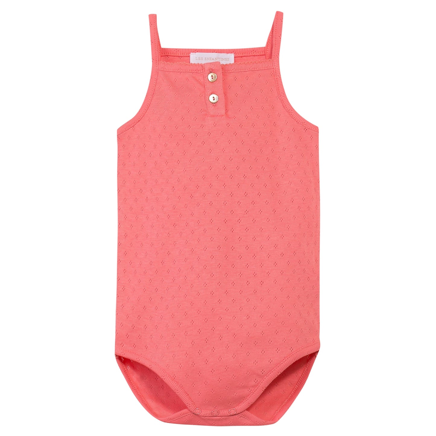 Barboteuse phoque corail Les Enfantines