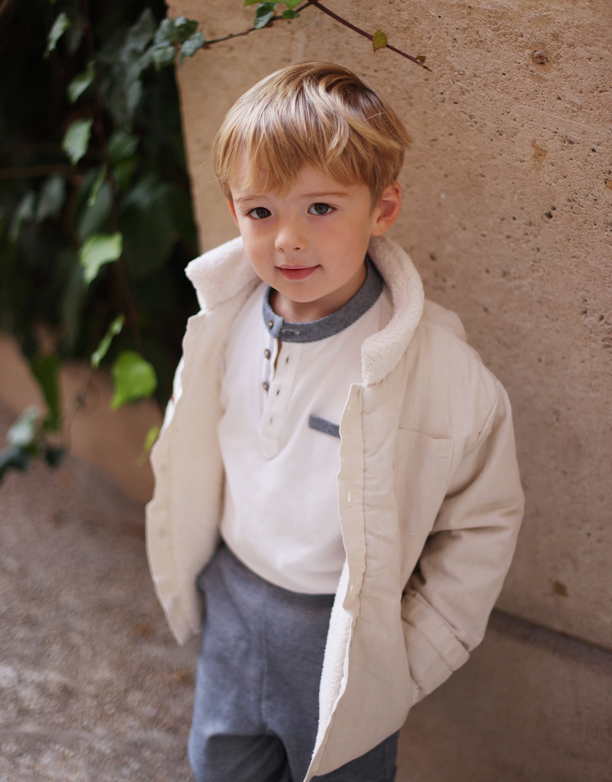 Veste Mulot sable Les Enfantines