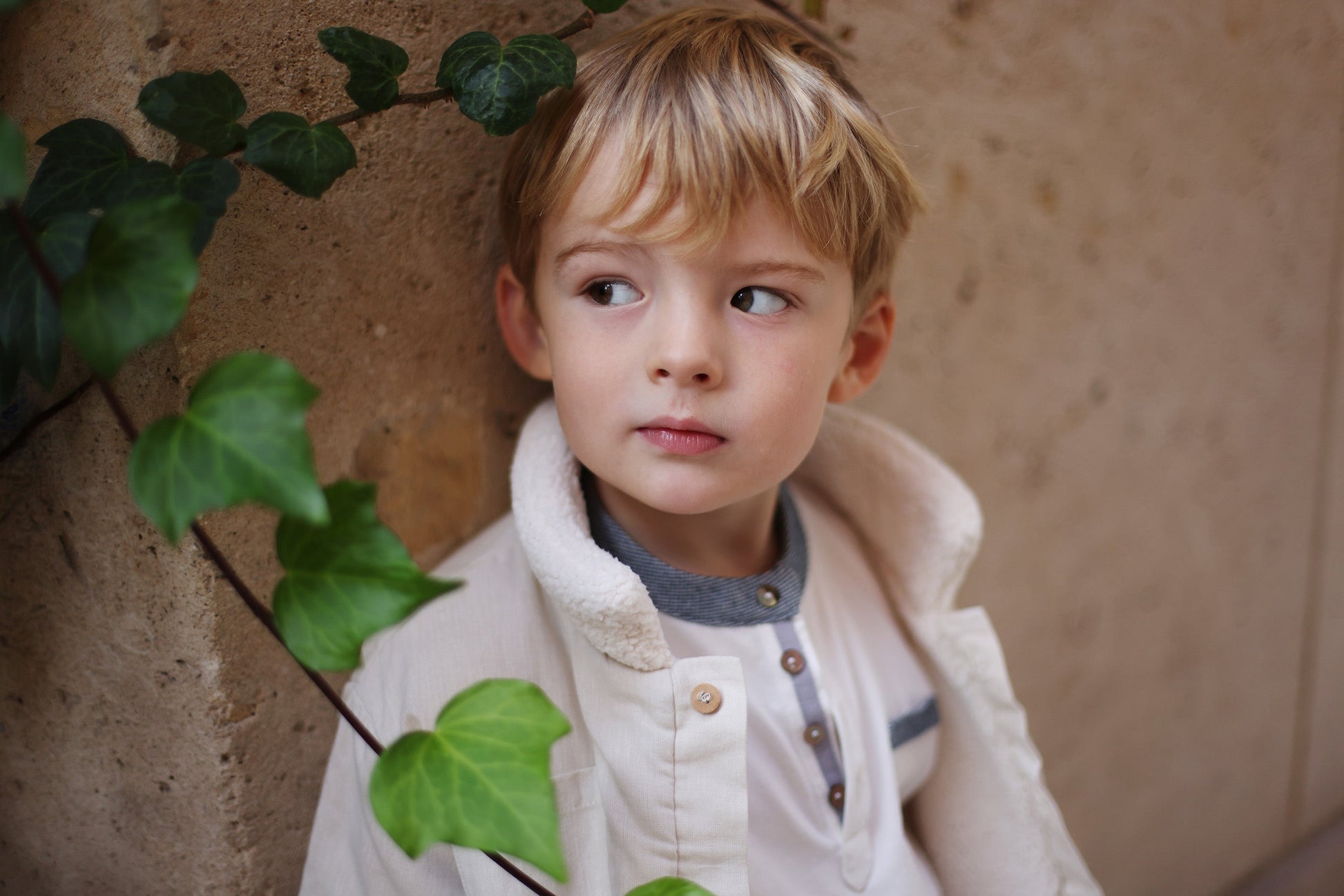 Veste Mulot sable Les Enfantines