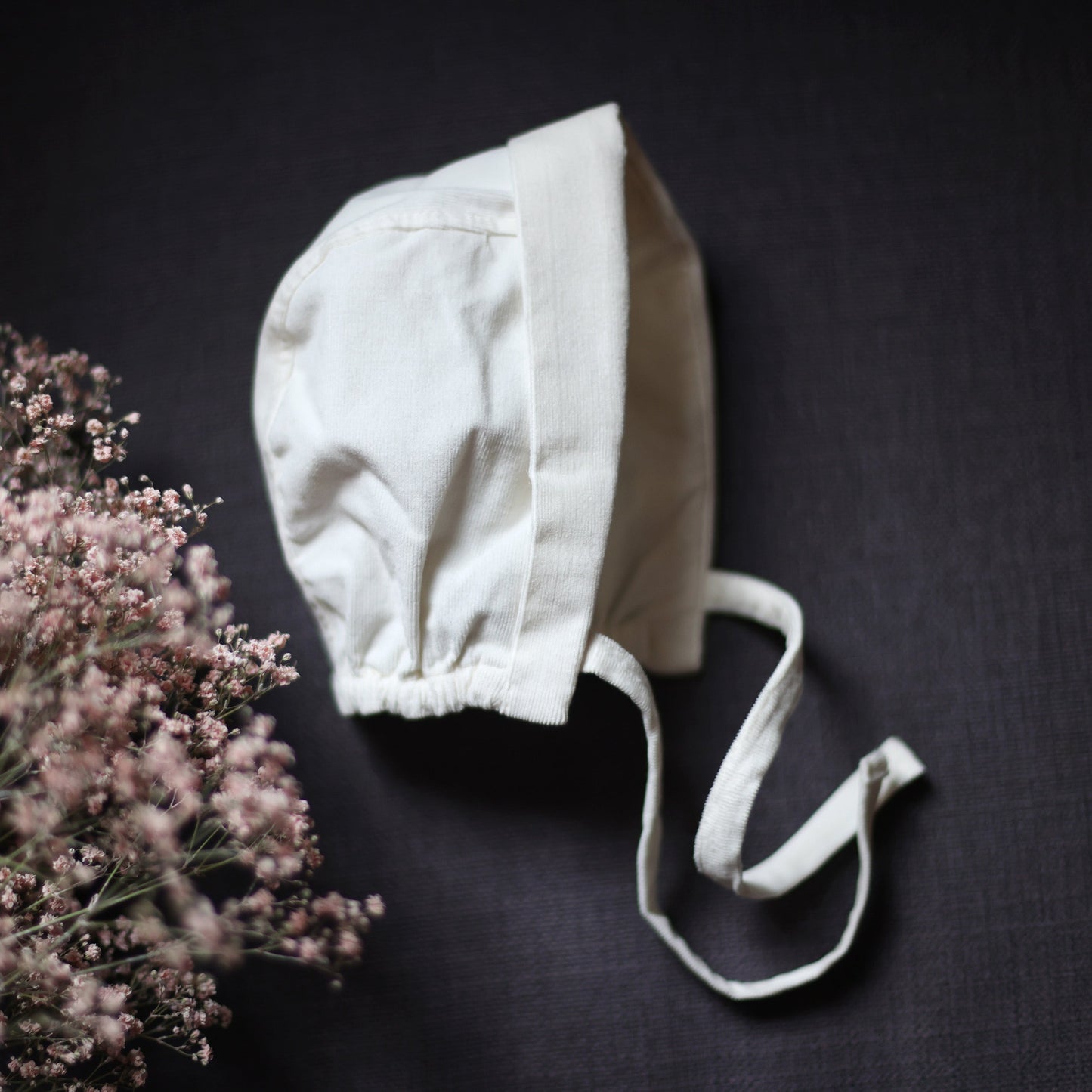 Béguin Marmotte Velours blanc Les Enfantines