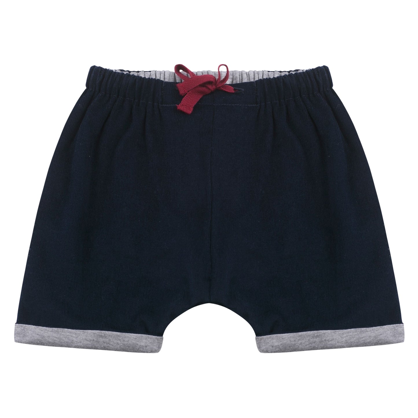 Short velours marine Les Enfantines