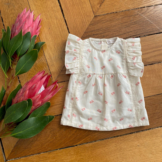 Blouse Ara pâquerette rose Les Enfantines