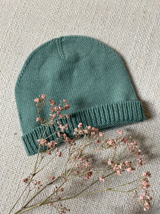 Bonnet chevreuil vert jade Les Enfantines