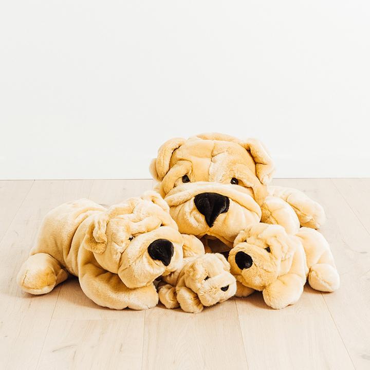 Peluche chien Les Enfantines