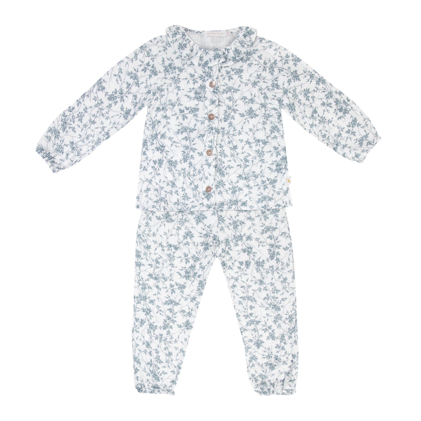 Pyjama lionne gaze feuillage Les Enfantines