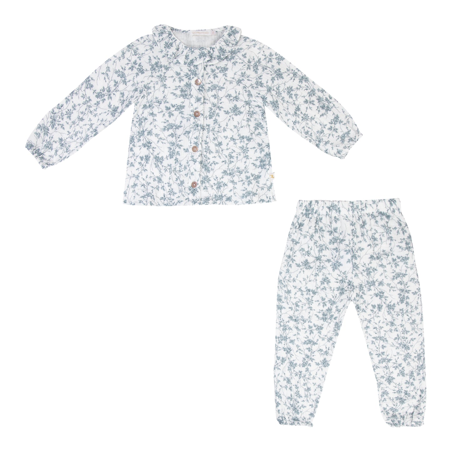 Pyjama lionne gaze feuillage Les Enfantines