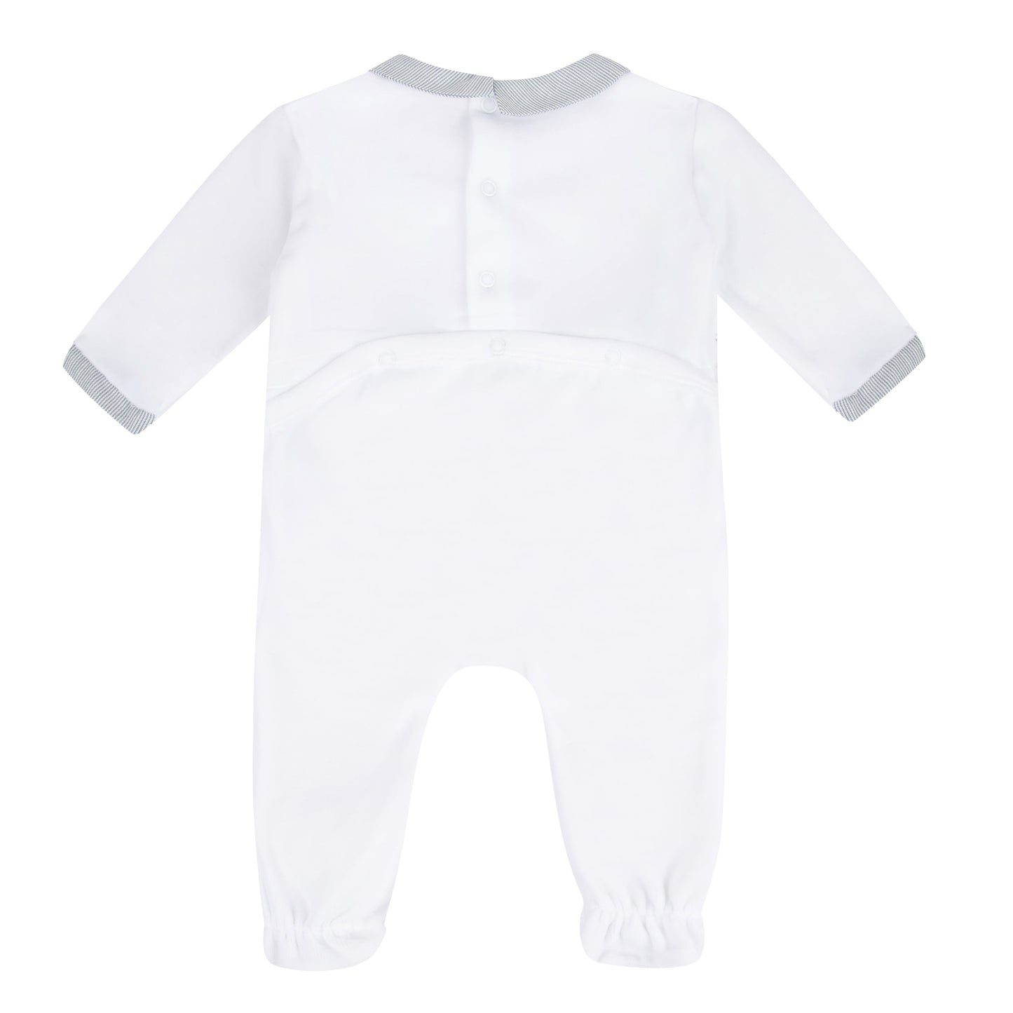 Pyjama loup rayure orage Les Enfantines
