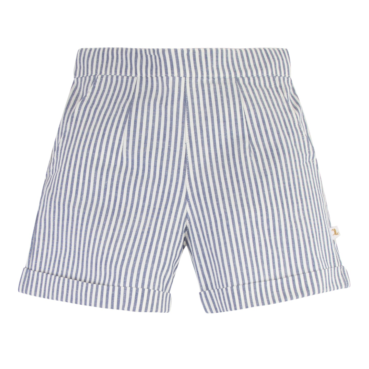 Short Belette rayures marine Les Enfantines