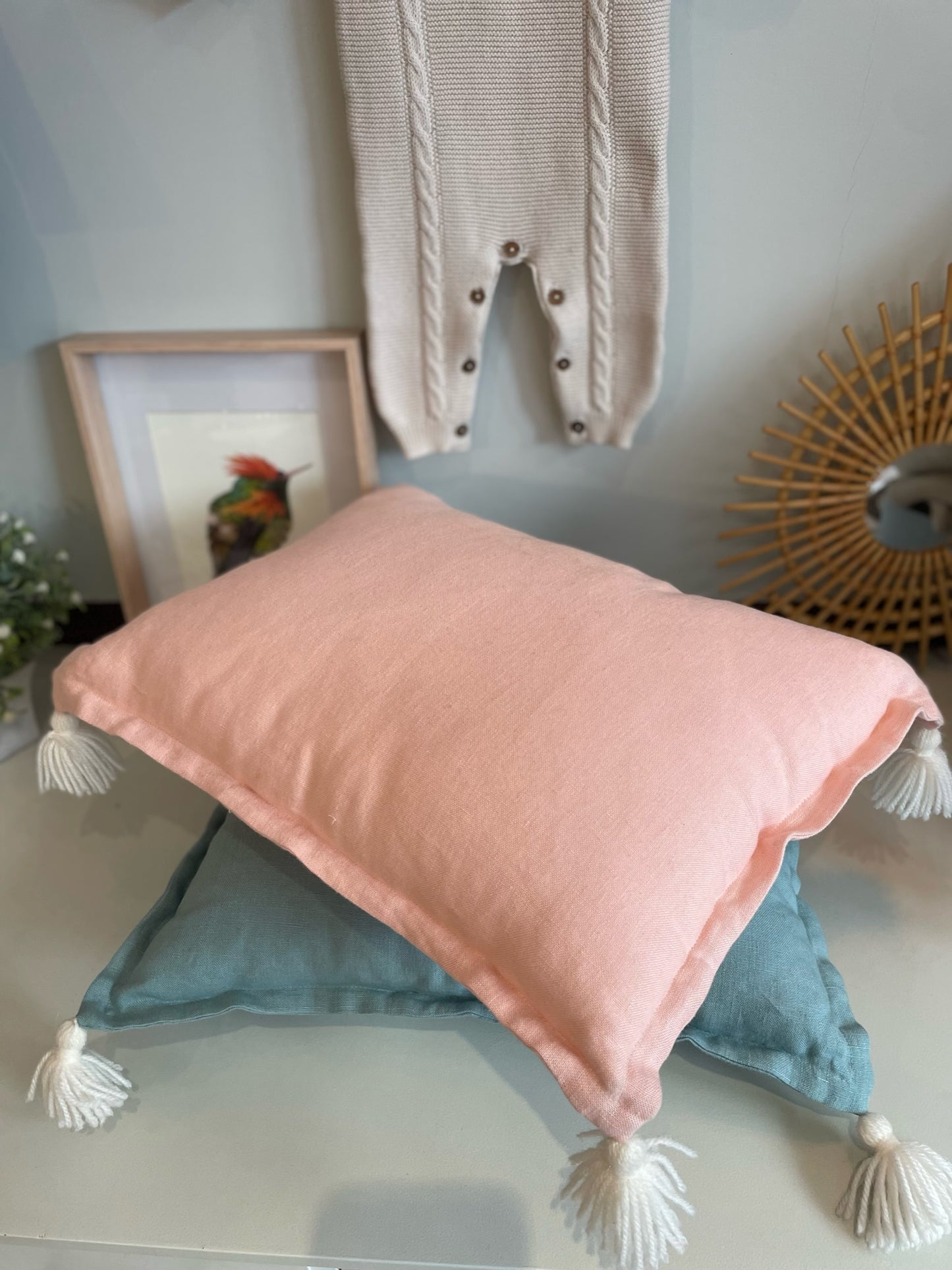 Coussin Pompon Les Enfantines